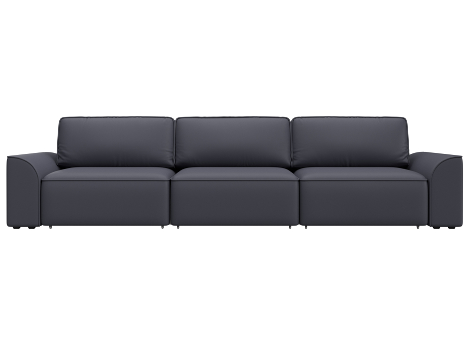 Диваны еврокнижки, Диван прямой Лига-048 НПБ Лонг, экокожа GRIFON