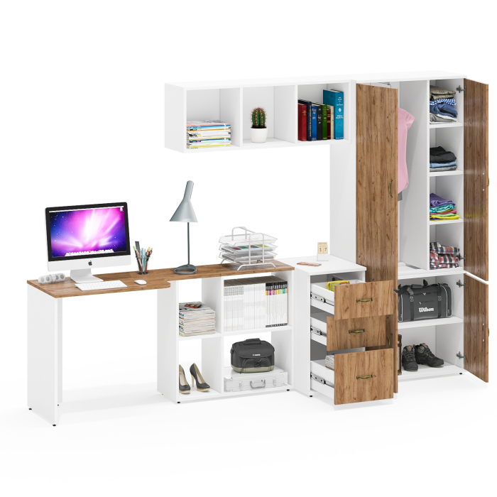 Домашние кабинеты, Домашний кабинет Лидер-8 компоновка № 27