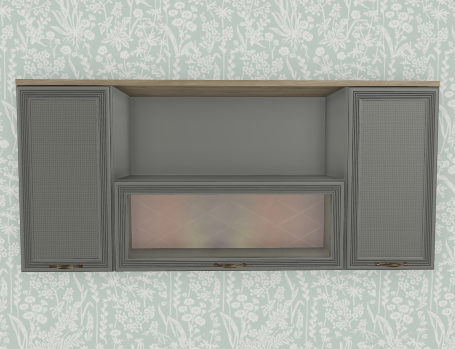 Настенные полки, Модульная система Карина Антресоль АН-1016