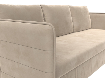 Прямой диван Слим, велюр