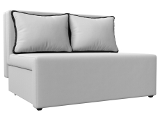 Диваны с ящиком для белья, Диван прямой Лагуна, экокожа