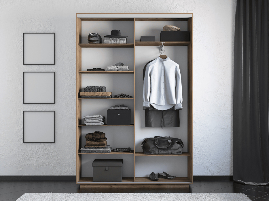 Шкафы-купе 2-х дверные, Шкаф-купе Экспресс 2-х дверный Фотопечать Шелк Стекла 120х45х220