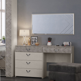 Зеркало навесное Амели 03.240 шёлковый камень