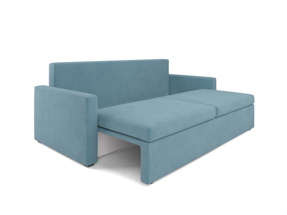 Диваны еврокнижки, Диван прямой еврокнижка Поло (Велюр)