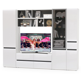 Широкая стенка в гостиную Сидней № 31