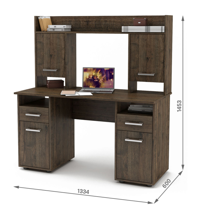 Прямые, Письменный стол Остин-13