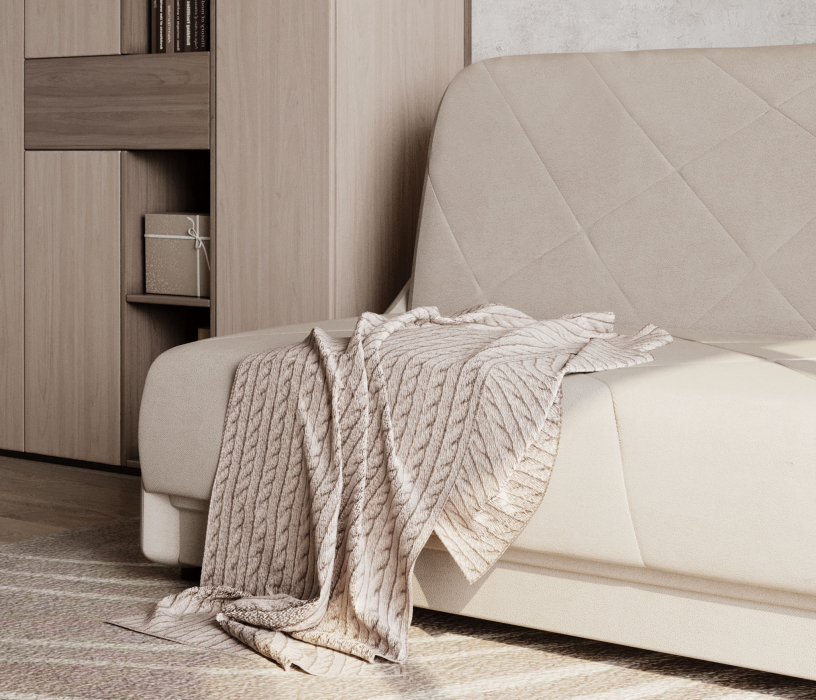 Диваны кровати со спальным местом, Диван-кровать Мигель-1,4, велюр