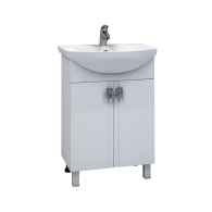 Тумбы без раковины, Тумба д/ванной КВАДРО-65 под  умывальник Элеганс-65 (ПВХ)