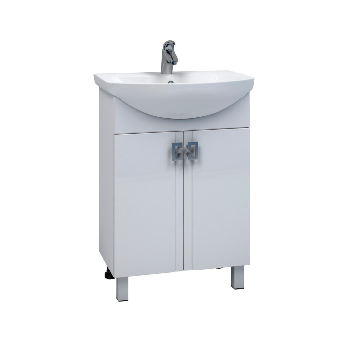 Тумбы без раковины, Тумба д/ванной КВАДРО-65 под  умывальник Элеганс-65 (ПВХ)