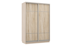 Шкафы-купе, Шкаф-купе Премьер Лайт 03 (08;08) двухдверный