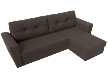 Угловой диван Амстердам Лайт правый угол, рогожка