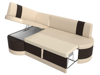 Кухонный угловой диван Токио левый угол, экокожа