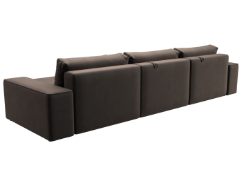 Диван угловой Лига-074 угол универсальный, велюр SEVEN