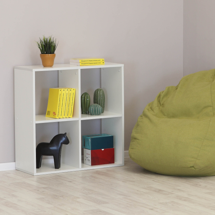 Открытые, Стеллаж КУБ 4 секции 740х300х750