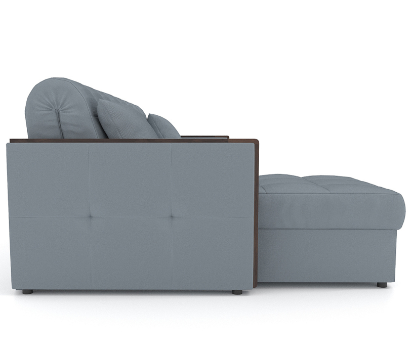 Диваны угловые в гостиную, Диван Лион 1,6 угол с оттоманкой