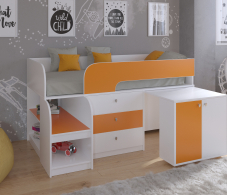 Кровати-чердаки, Кровать-чердак Астра 9 V7 Белый