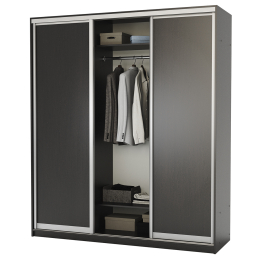 Шкаф-купе 3-х дв. Премиум со штангой 240х60х220