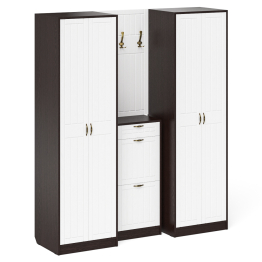 П-6 прихожая компоновка № 15 МДФ фрезеровка прованс