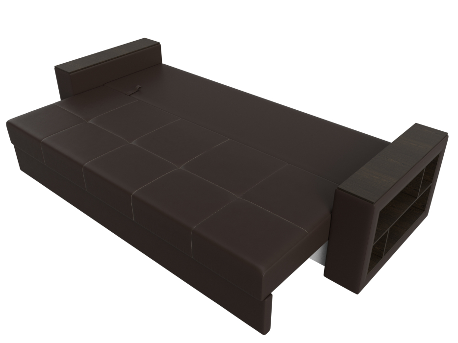 Диваны кровати со спальным местом, Диван прямой Дубай Лайт, экокожа