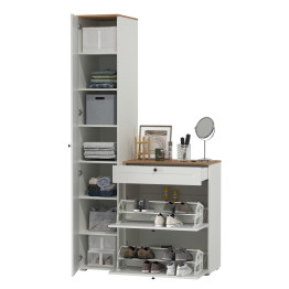 Обувница с пеналом для одежды Остин