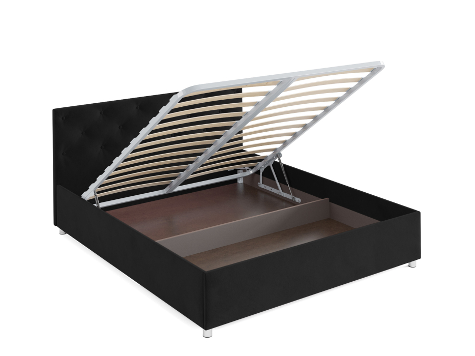 Кровати с мягким изголовьем, Кровать Классик 160 см (Велюр) 