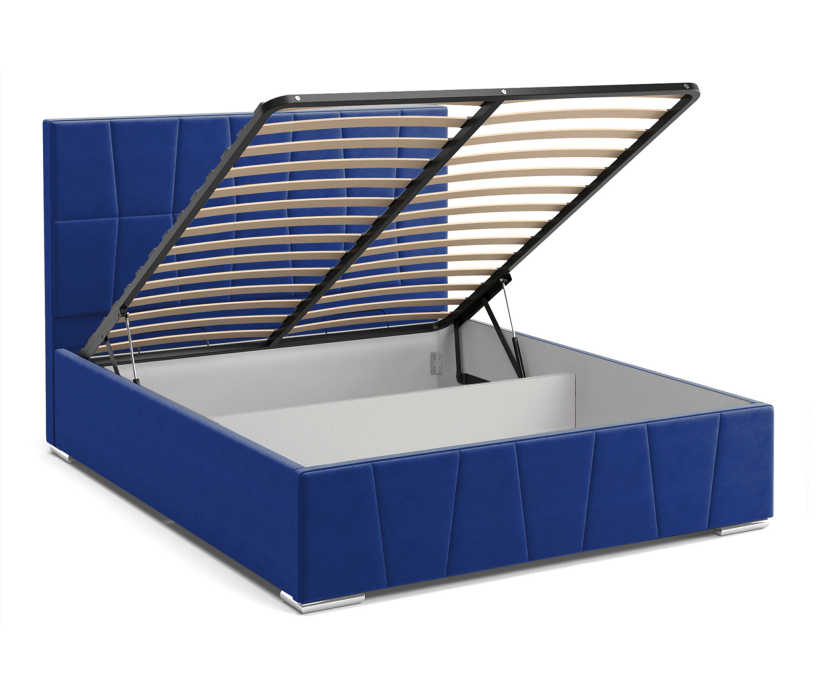 Мягкая кровать, Кровать Пассаж 1,8, велюр