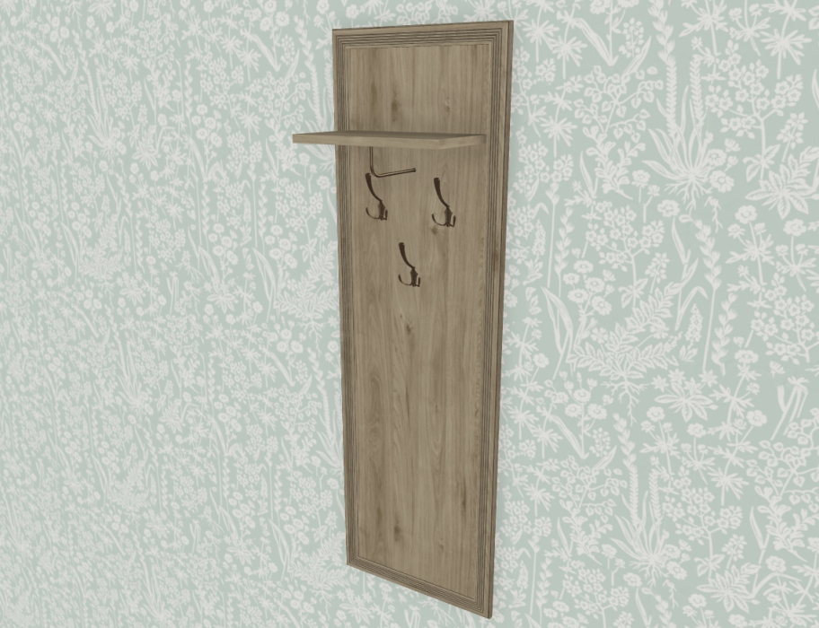 Настенные, Модульная система Карина Вешалка ВШ-1001