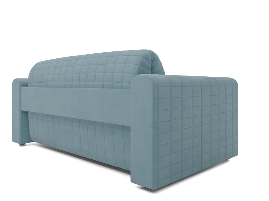 Диваны с ящиком для белья, Диван аккордеон Барон №5 НПБ 140х200 Велюр