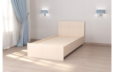 Кровати 90 см, Кровать арт.032 низкий щиток 90