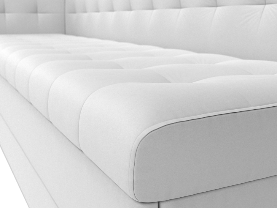 Диваны угловые кухонные, Кухонный диван Бриз с углом слева, экокожа