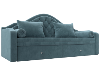 Диван детский прямой Сойер, велюр