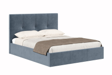 Мягкая кровать, Кровать Марсель 1600, велюр