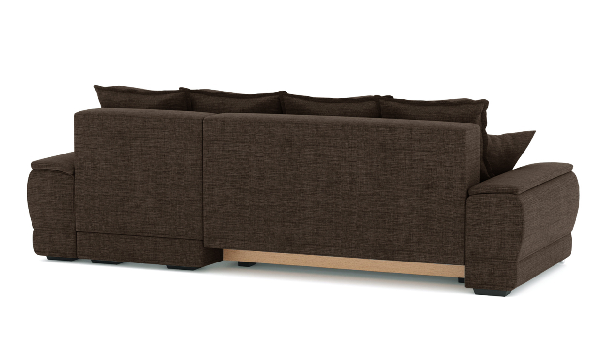 Диваны угловые в гостиную, Диван-кровать угловой Нордвикс Мини, рогожка