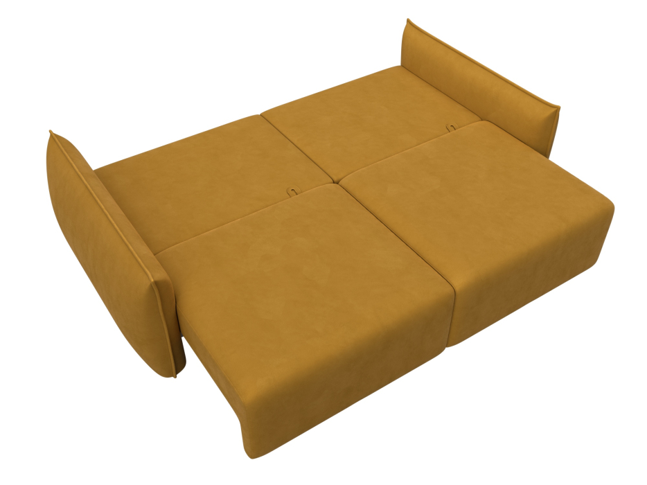 Диваны еврокнижки, Диван прямой Лига-051 НПБ, велюр BRUT