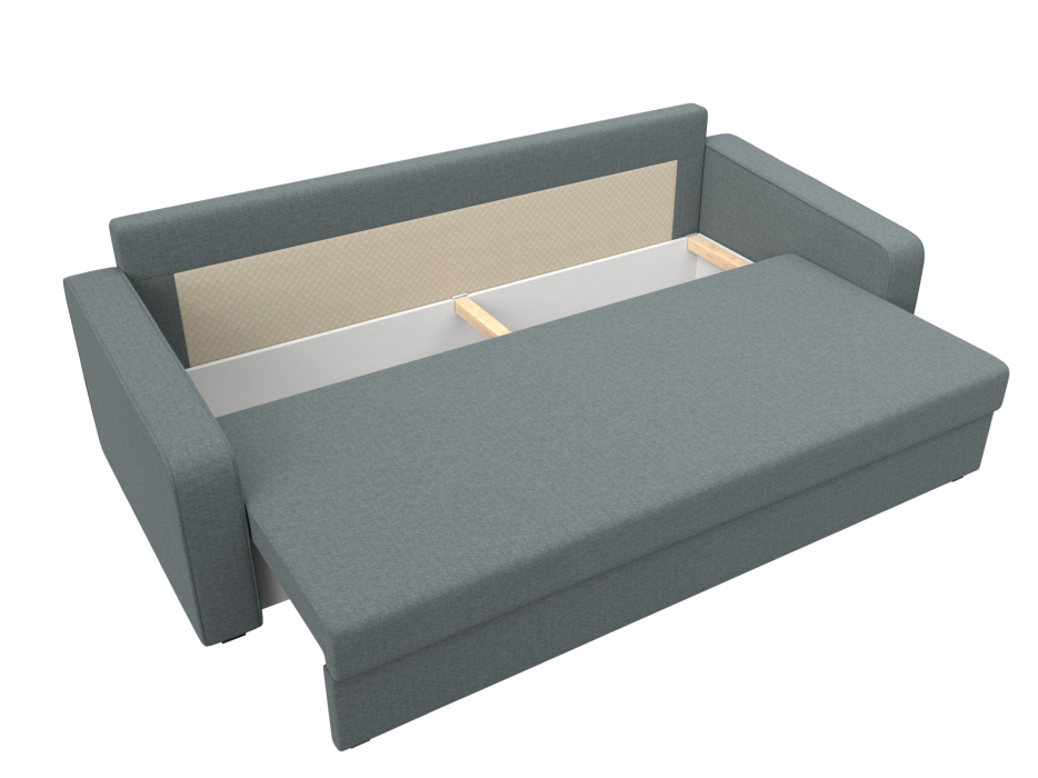 Диваны еврокнижки, Диван прямой Лига-009, рогожка Амур