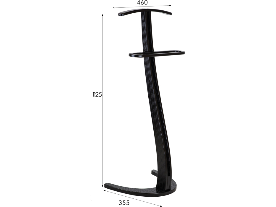 Вешалки, Вешалка костюмная Мебелик ГАЛАНТ 334