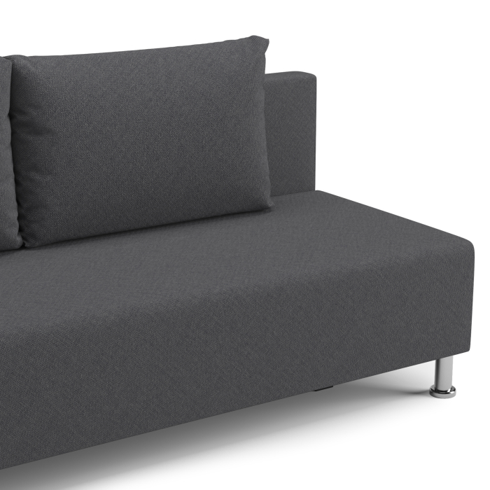 Диваны кровати со спальным местом, Диван Марло, рогожка, Ткань Рико