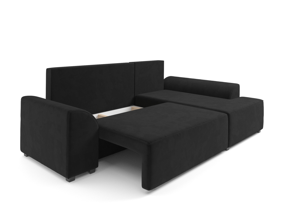 Диваны угловые в гостиную, Угловой диван Анхель правый угол, велюр