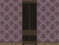 Шкафы двухстворчатые, Модульная система Камелия Шкаф ШК-2634