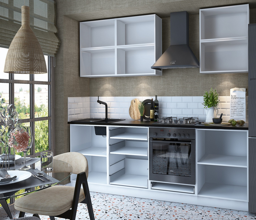 Кухонные гарнитуры, Кухонный гарнитур Калипсо 2,4 м