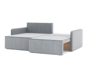 Диван-кровать угловой еврокнижка Блюм, рогожка Люкс