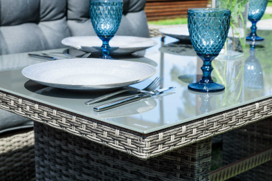 Угловой комплект Genry из искусственного ротанга