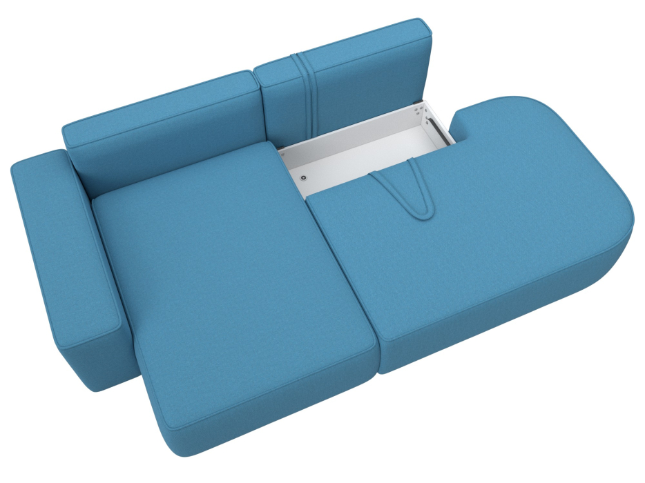 Диваны угловые в гостиную, Диван угловой Лига-065 угол левый, рогожка Амур