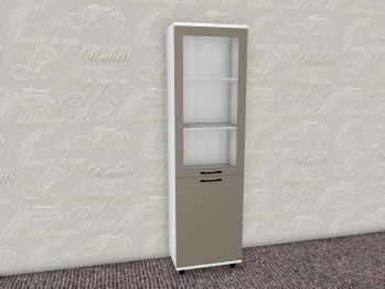 Модульная система Грейс Шкаф ШК-5073  Снежный Ясень