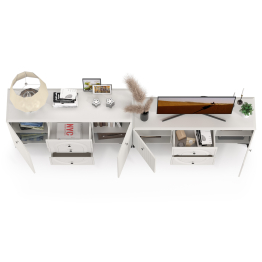 Комод Валенсия 13.309 с тумбой под ТВ Валенсия 16.45