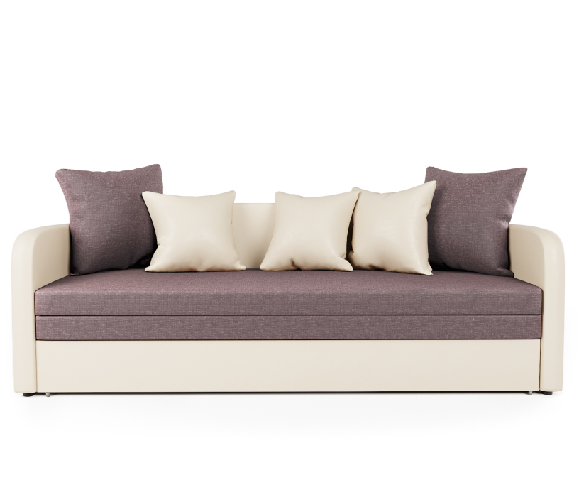 Детские диваны, Софа Трио, экокожа и рогожка