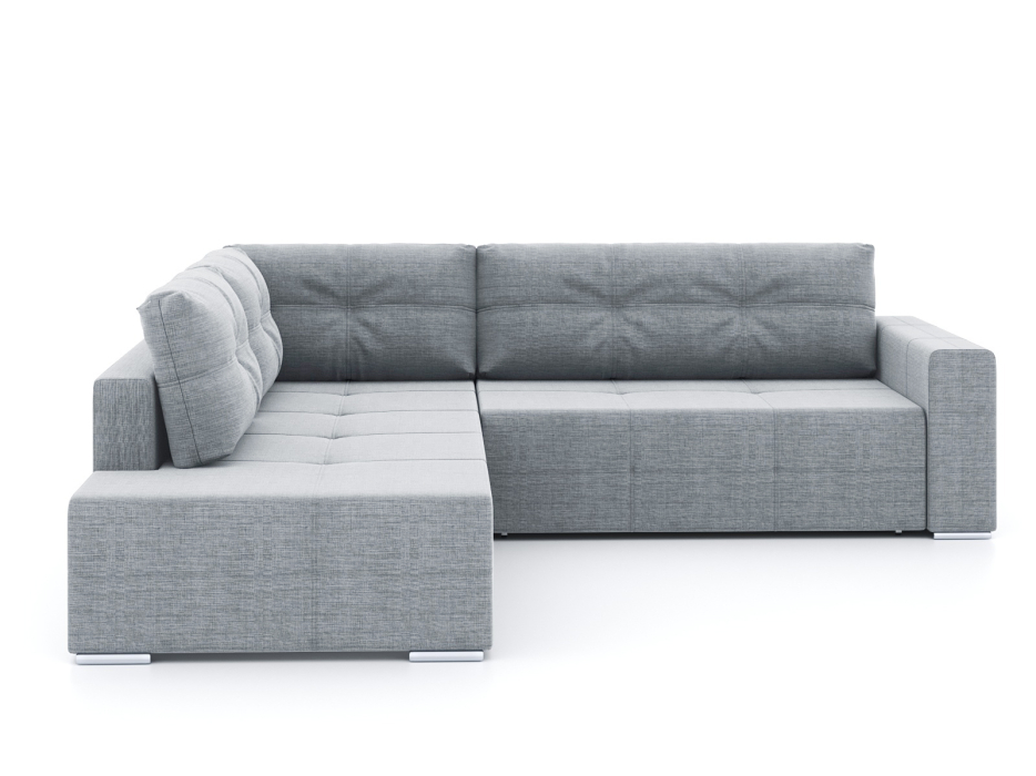 Диваны угловые в гостиную, Диван-кровать угловой Леос НПБ, рогожка Люкс