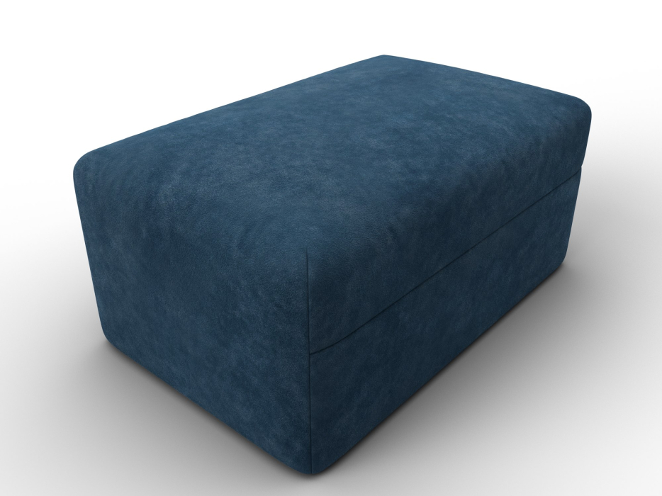 Пуф в прихожую, Модуль пуф Лига-060 НПБ, велюр BRUT