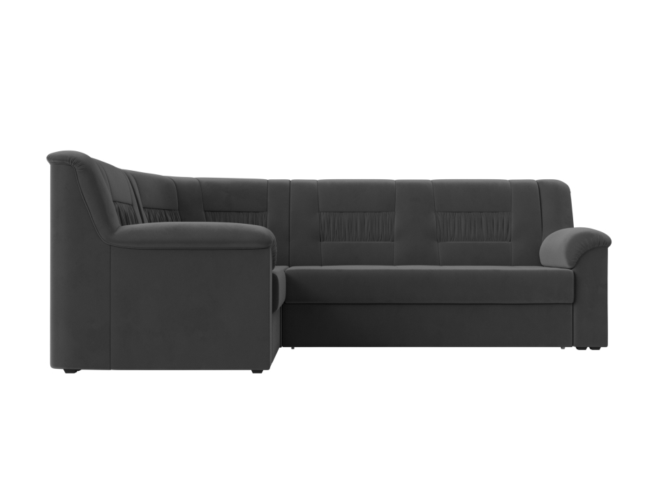 Диваны угловые в гостиную, Угловой диван Карелия левый, велюр