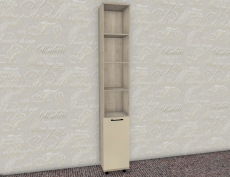 Стеллажи, Модульная система Грейс Шкаф ШК-5056  Гикори Джексон Светлый